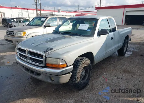 1999 Dodge Dakota Slt/Sport from USA, damaged, VIN 1B7GL22X7XS185559